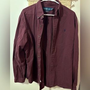Men’s Polo by Ralph Lauren button up shirt XL